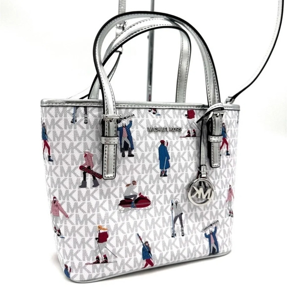 Michael Kors XS Girls Jet Set Saffiano Travel Bag (NWT) - Picture 1 of 11